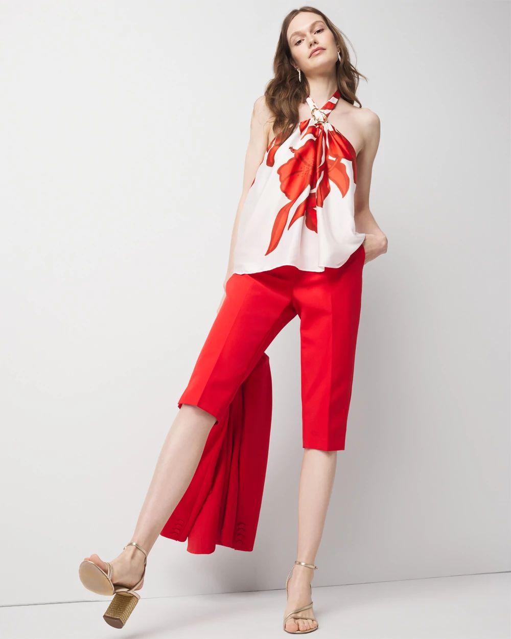 WHBM® Elle Slim Capri Pant