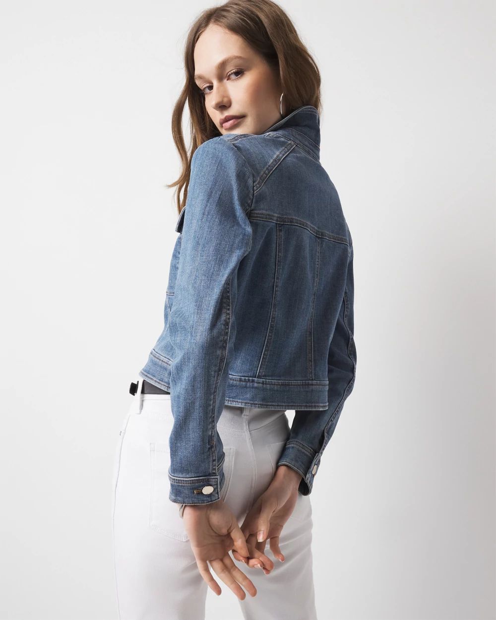 Cropped Denim Jacket