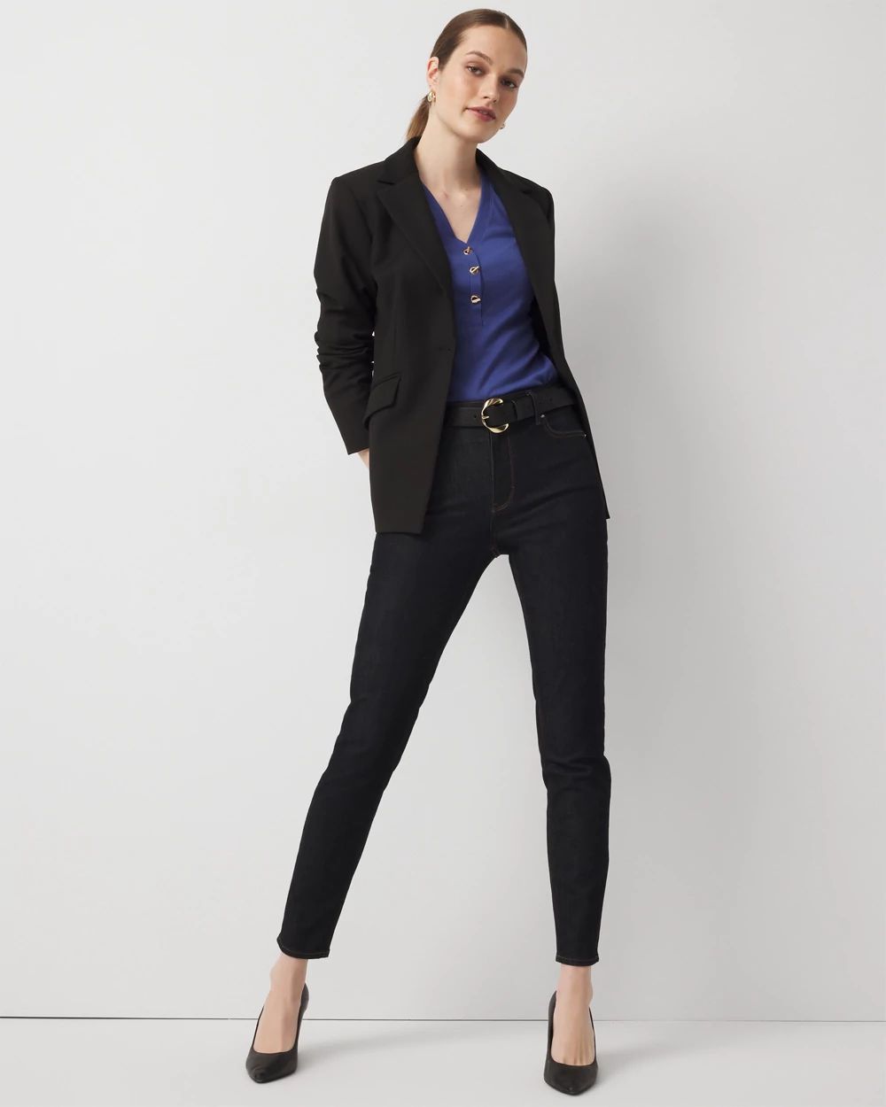 Turnlock Long Sleeve Henley Tee