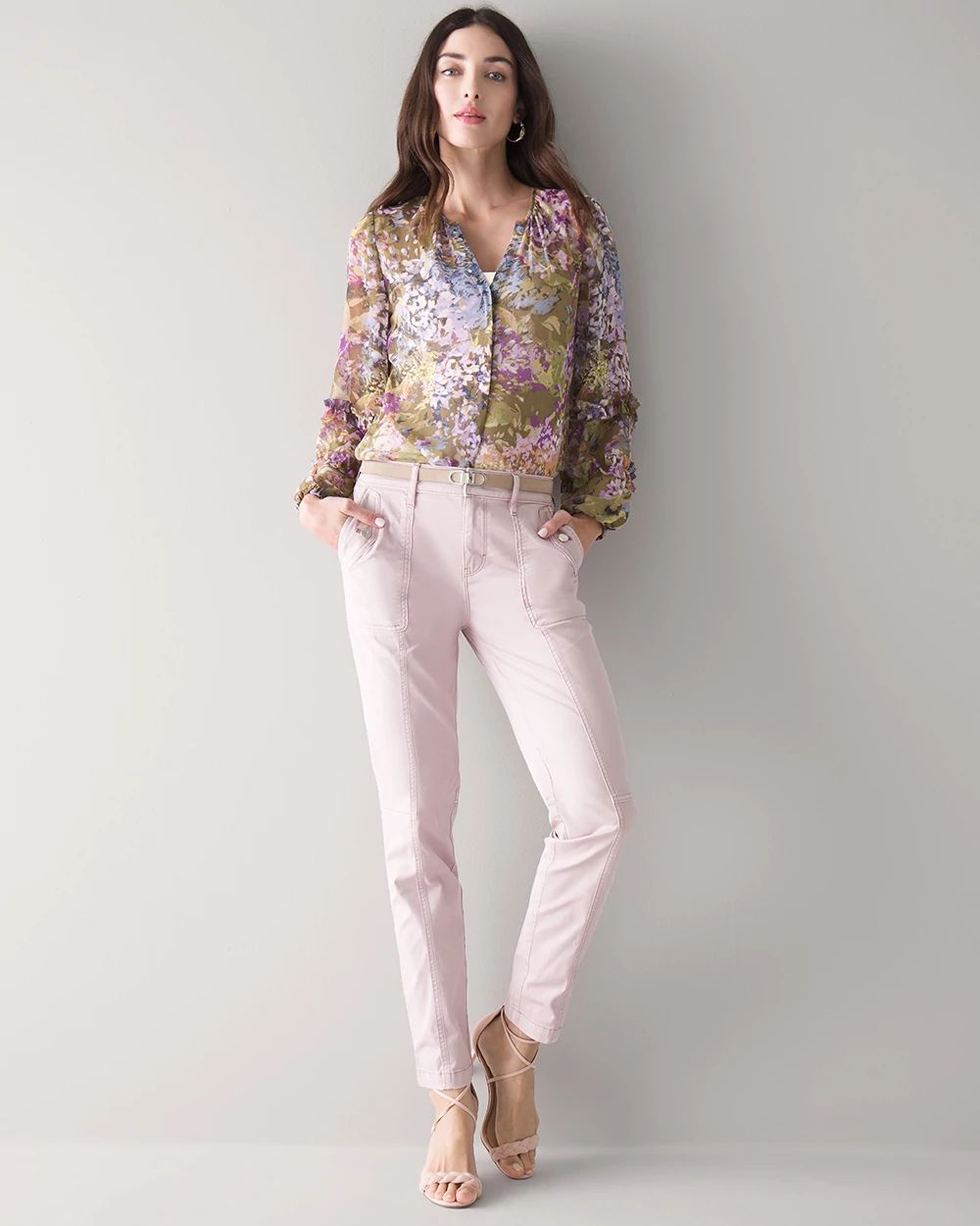 High-Rise Pret-A-Jet Slim Ankle Pants