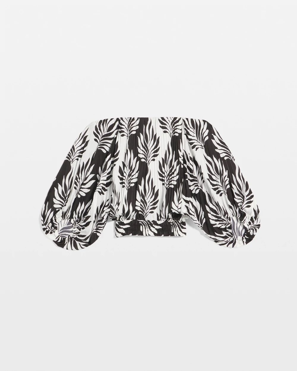 Off-the-Shoulder Kimono Sleeves Blouse