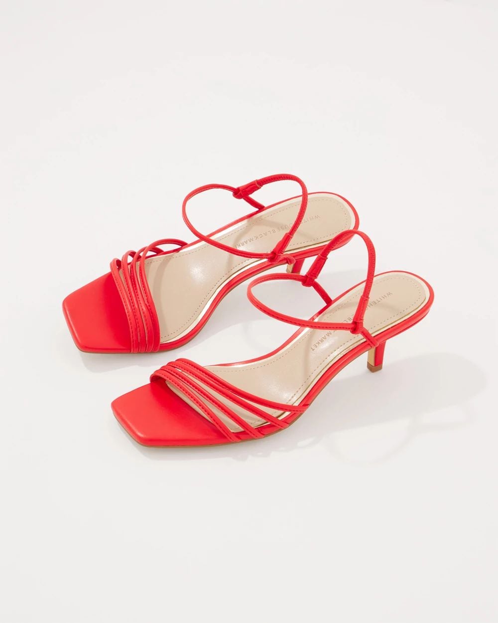 Strappy Kitten Heel Sandal