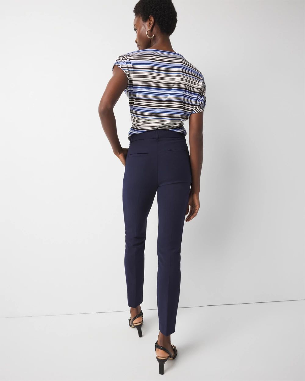 Slim Ankle Comfort Stretch Pants