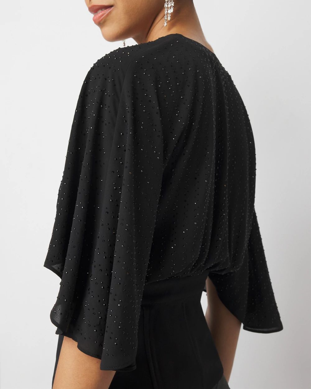 Embellished Corset Blouse