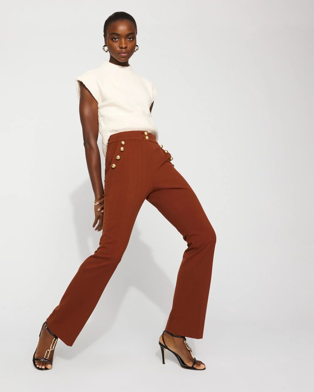 High-Rise Blake Mariner Slim Boot Pant