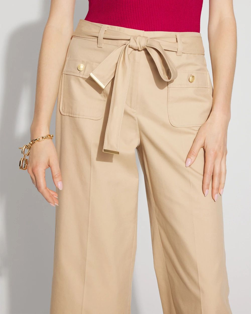 Everyday Wide-Leg Cropped Pant