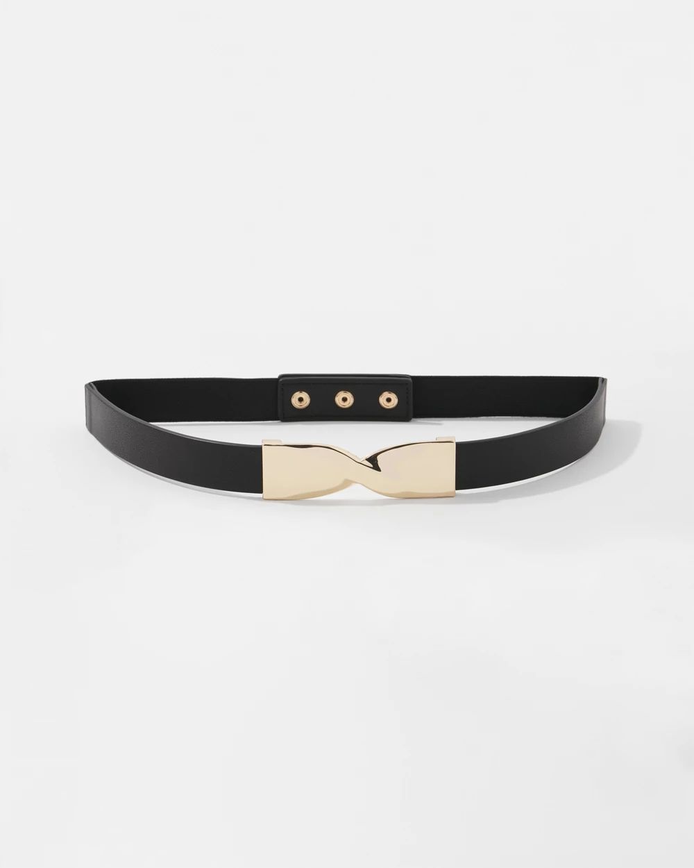Gold Twist Stretch Belt