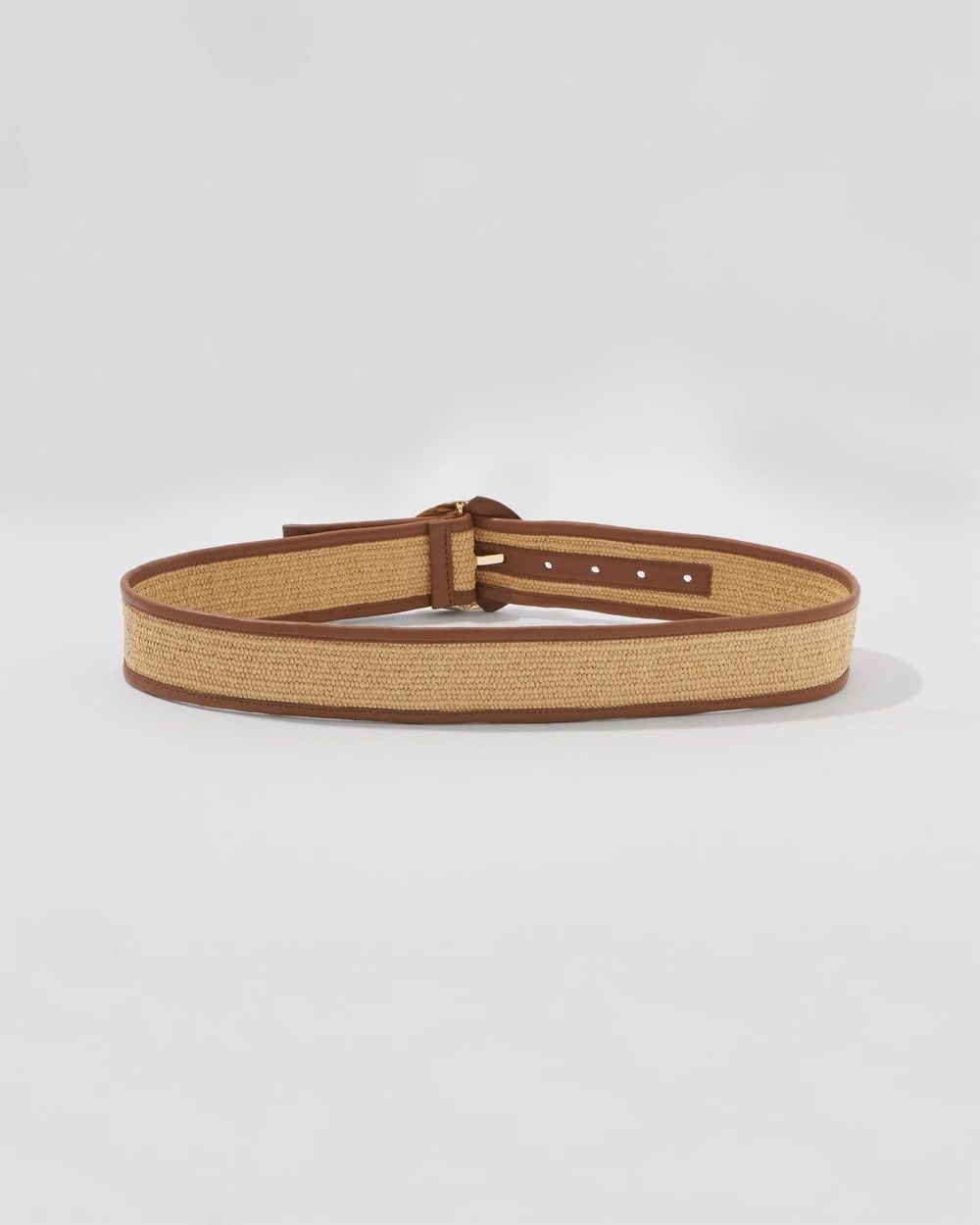 Raffia Denim Belt