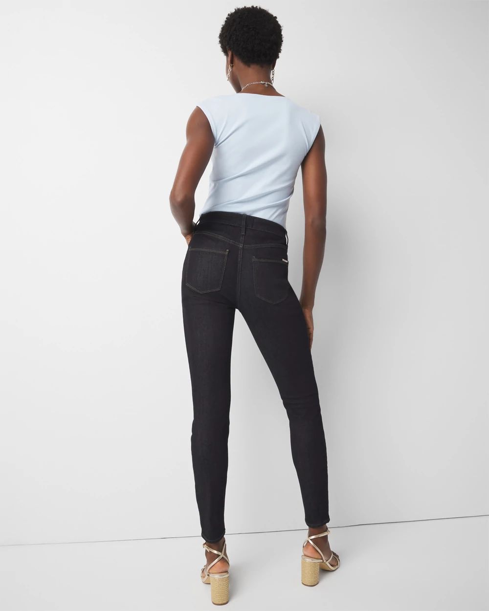 High-Rise Skinny Jeans