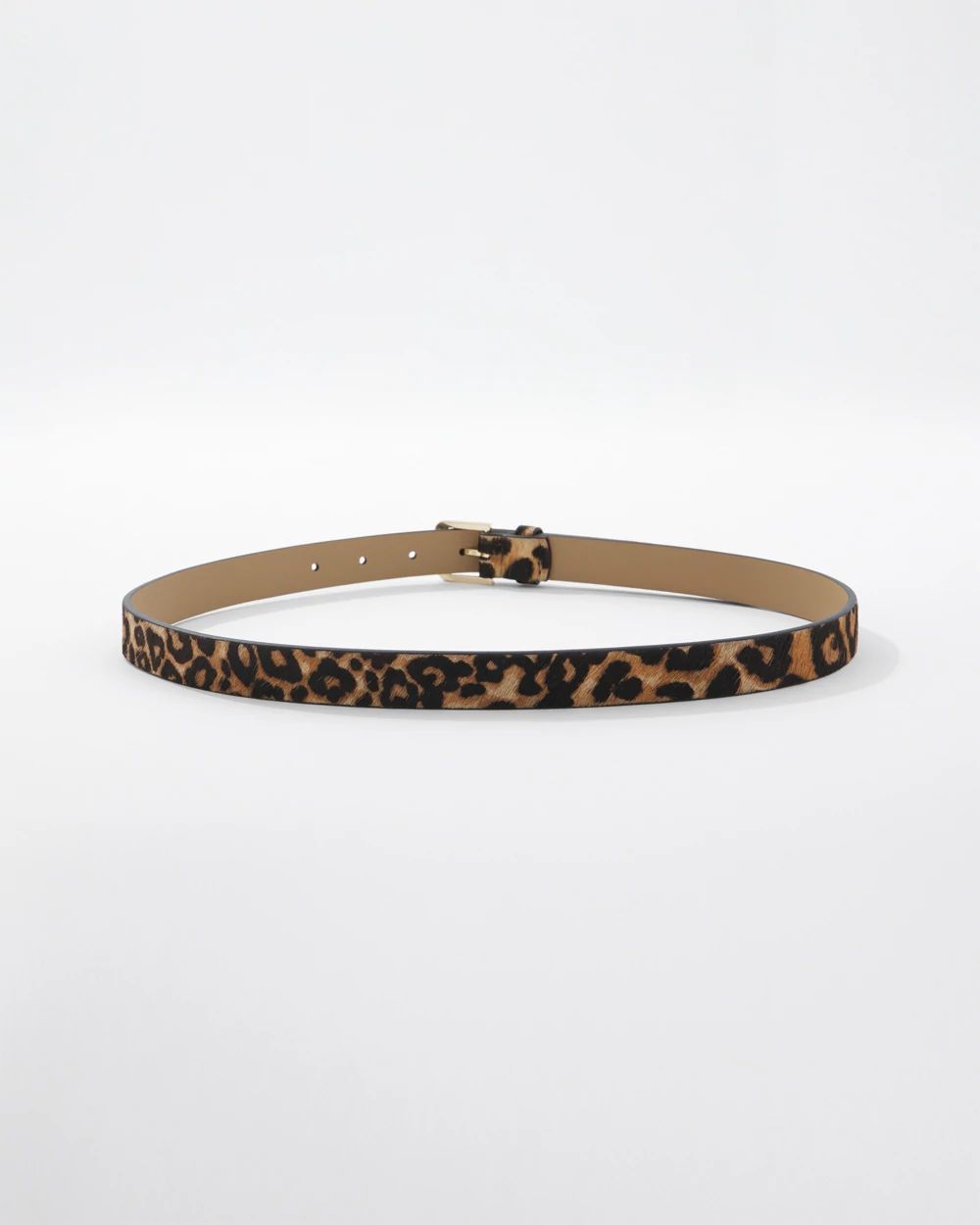 Leopard Skinny Pant Belt