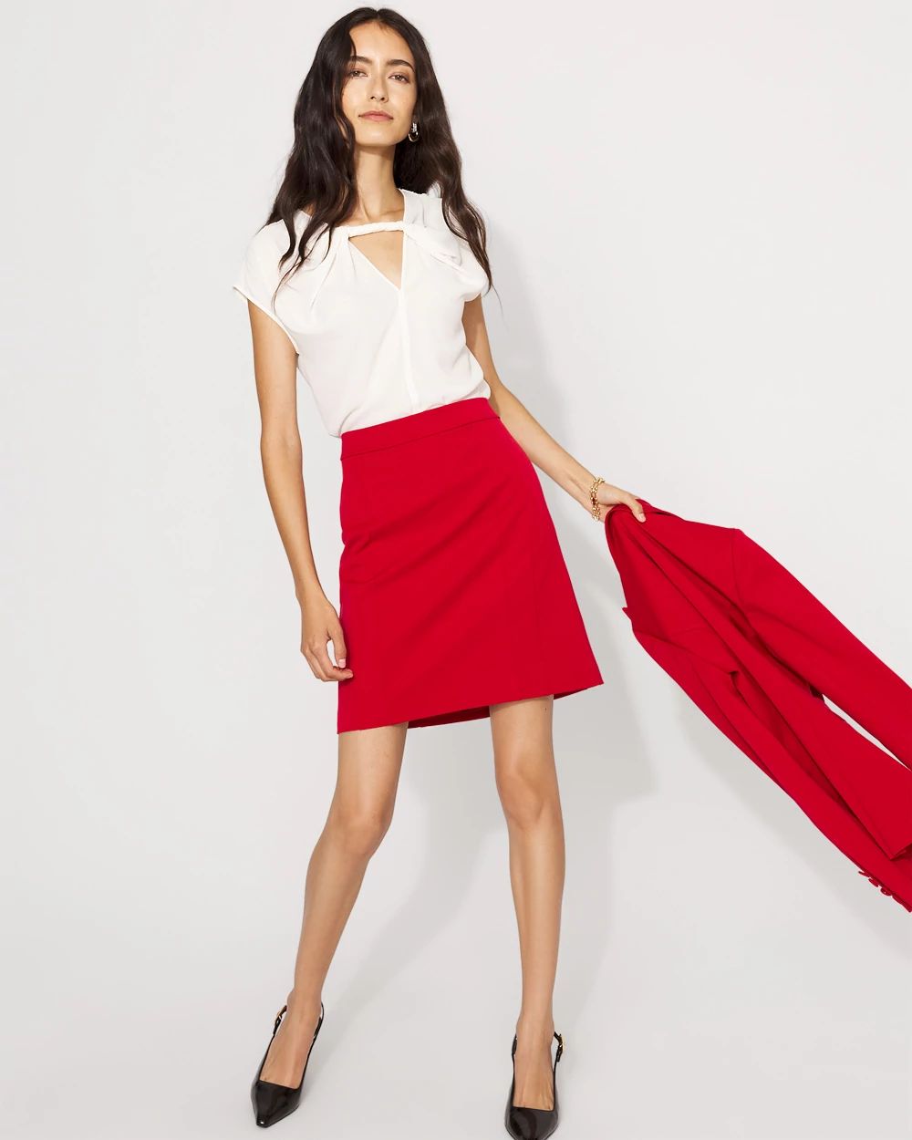 Twist-Neck Keyhole Shell