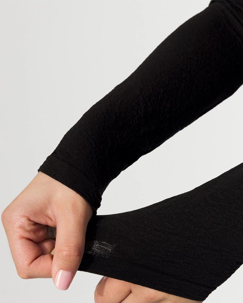 WHBM FORME™ Seamless Jacquard Scoop Neck Tee