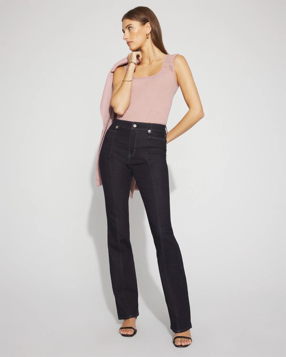 WHBM FORME™ Seamless Jacquard Tank Top