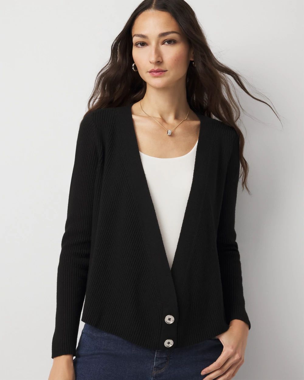 Petite Surplice Cardigan