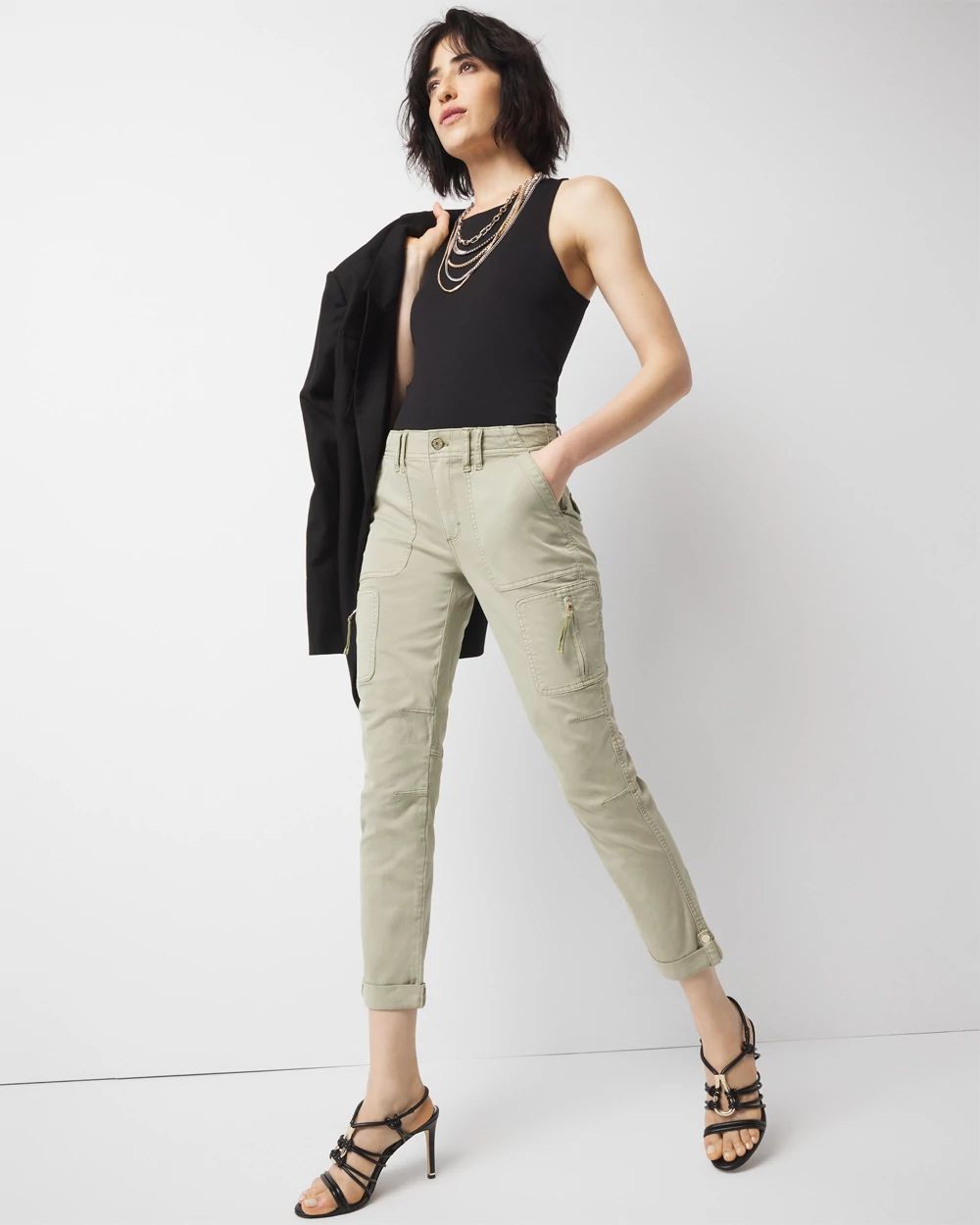 WHBM FORME™ All Ways Stretch High-Neck Bodysuit