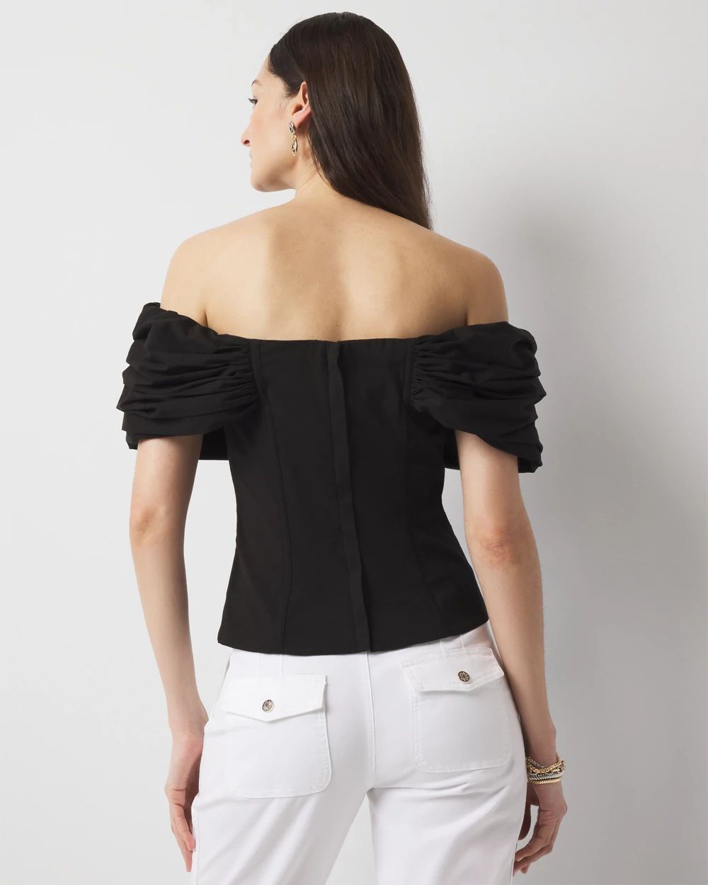 Drama Sleeve Bustier