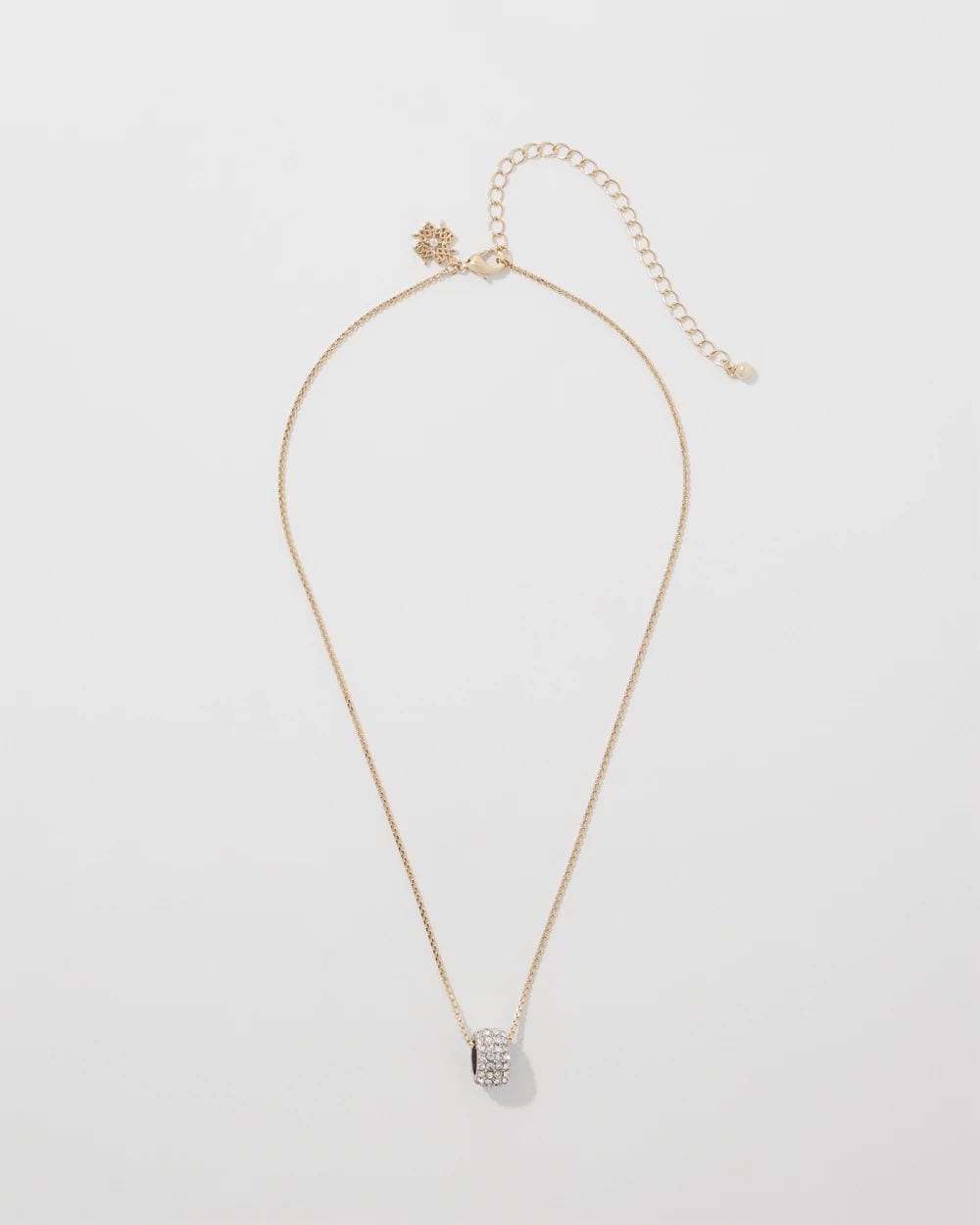 Pavé Pendant Necklace