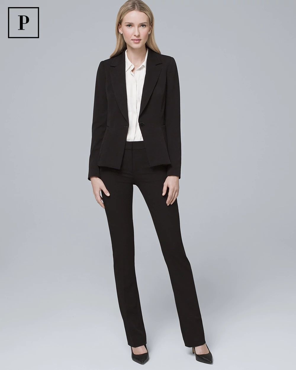 Petite All-Season Slim Pants