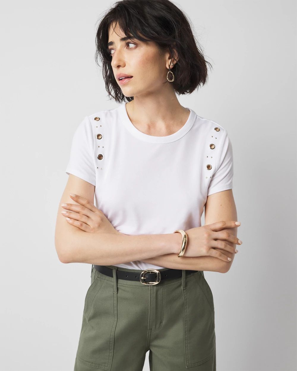 Grommet Crewneck Tee