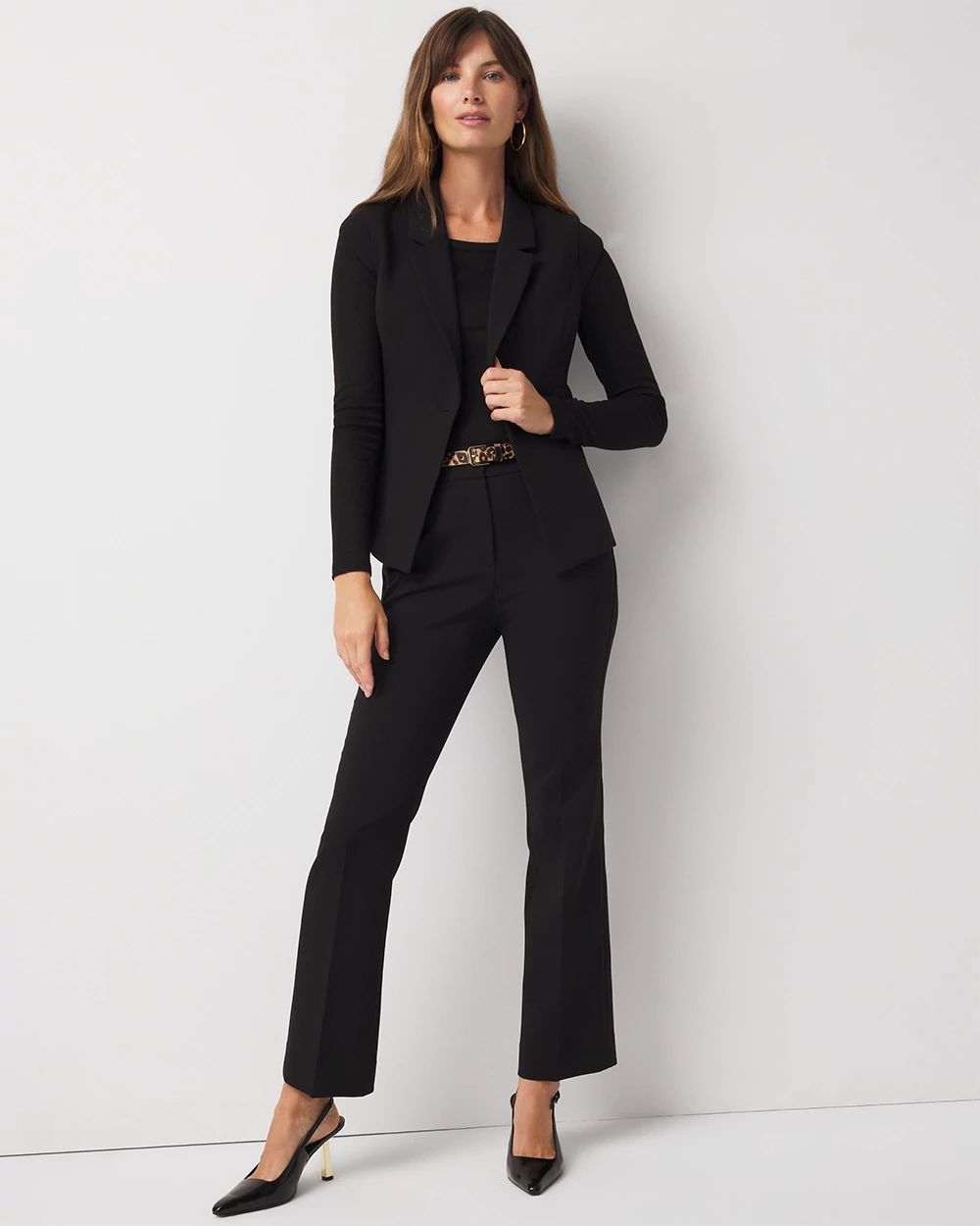 Cropped Tailored Vest