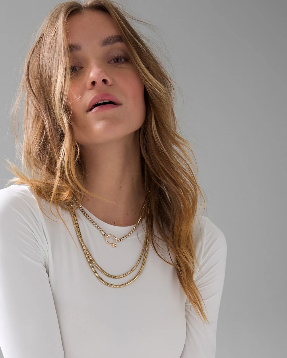 WHBM FORME™ All Ways Stretch Long-Sleeve Bodysuit