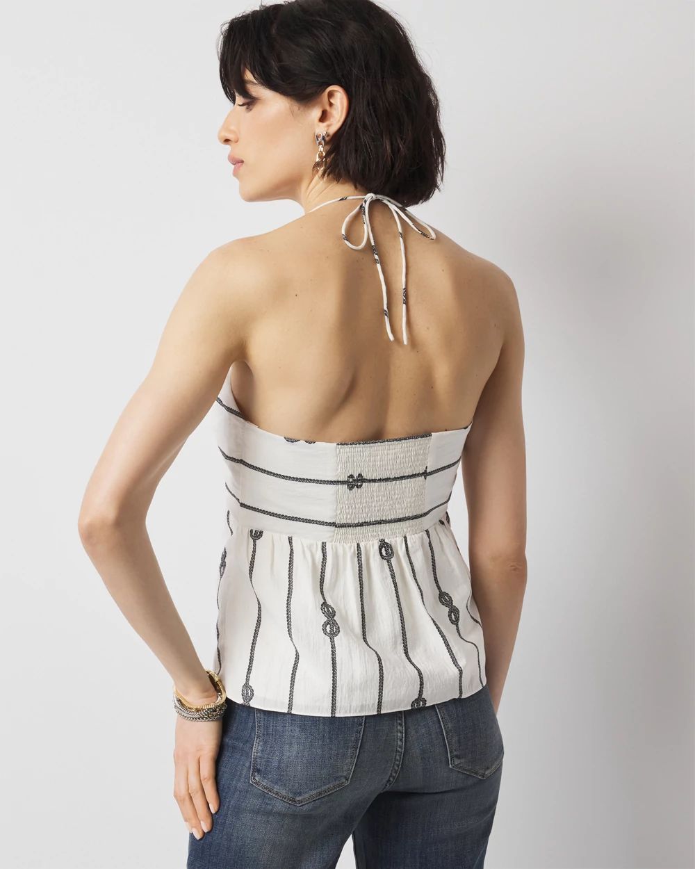 Tie-Front Halter Top