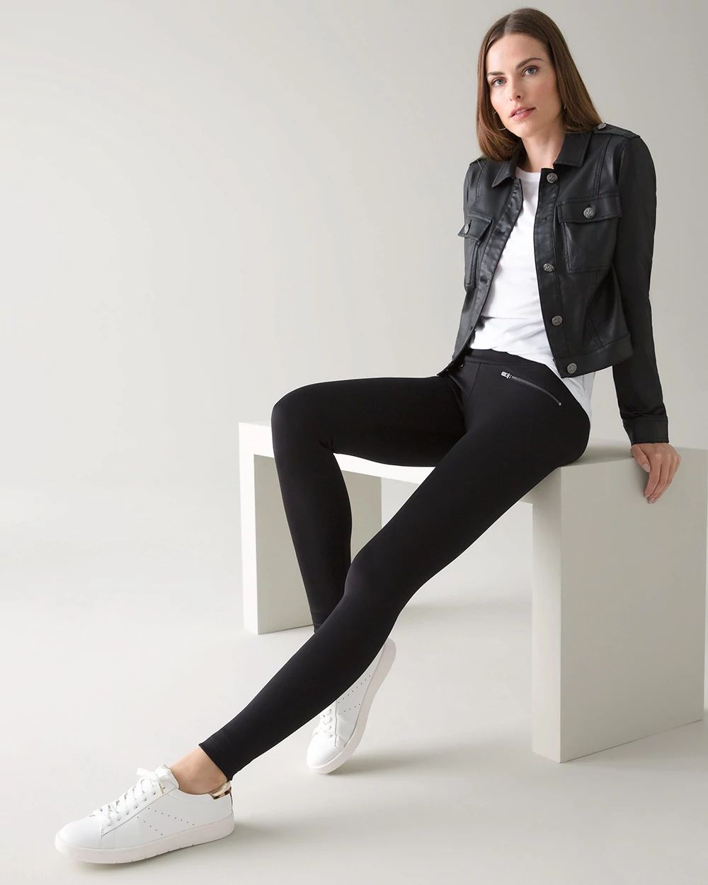 Scuba Knit WHBM Runway Leggings