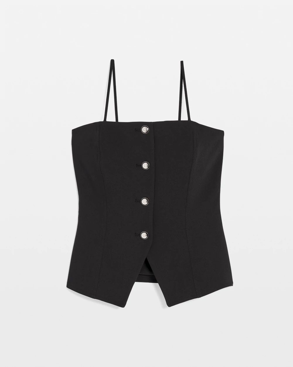 Buttoned Bustier