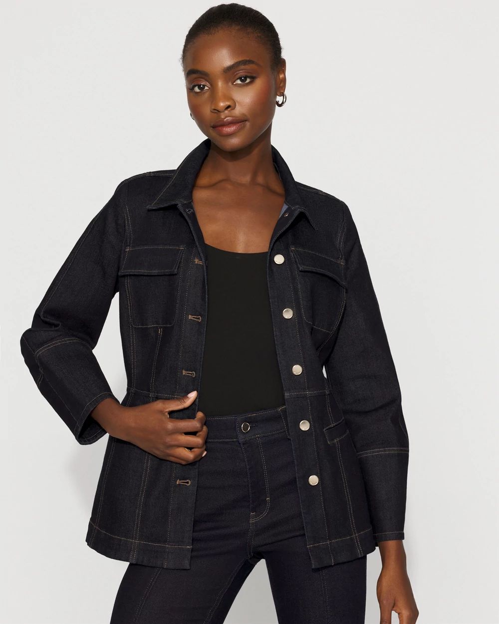 Denim Utility Jacket