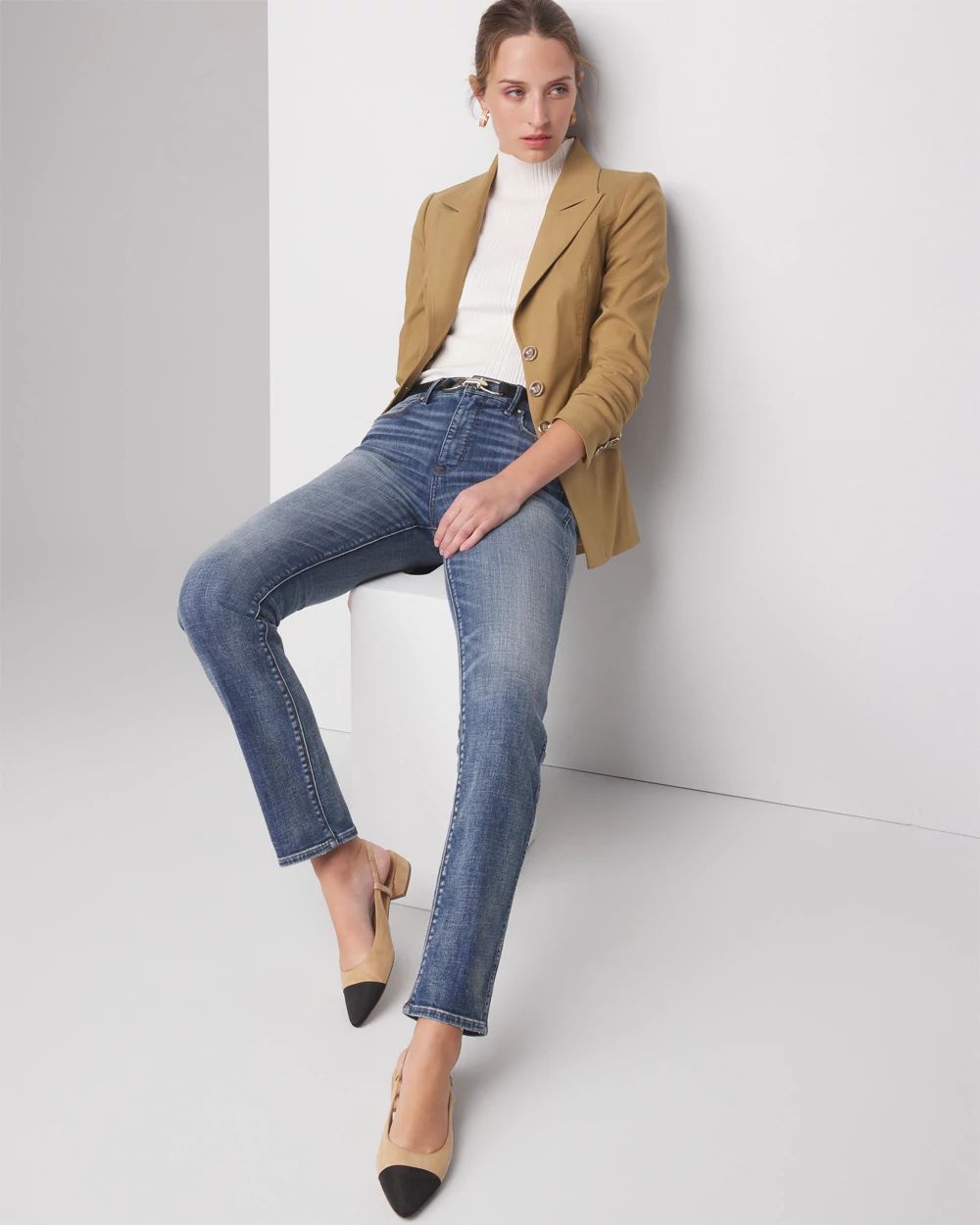 High-Rise Everyday Soft Straight Jeans