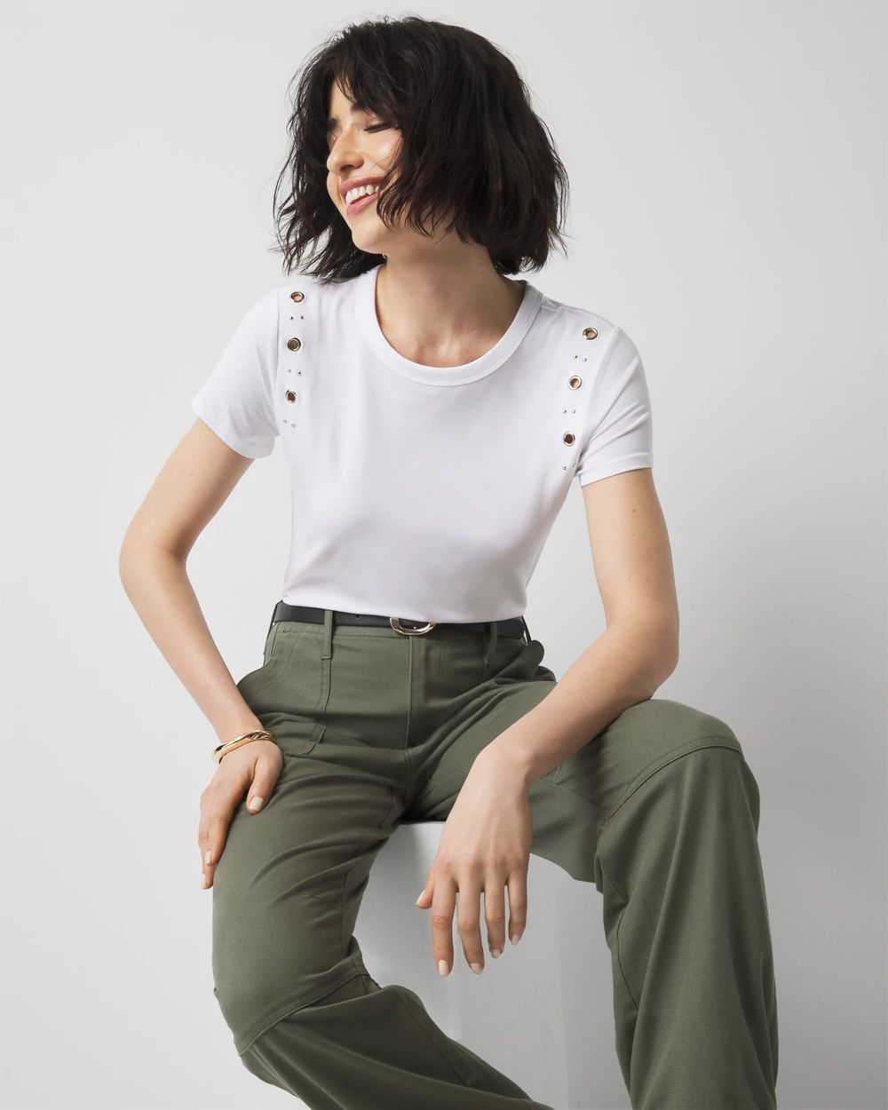 Grommet Crewneck Tee