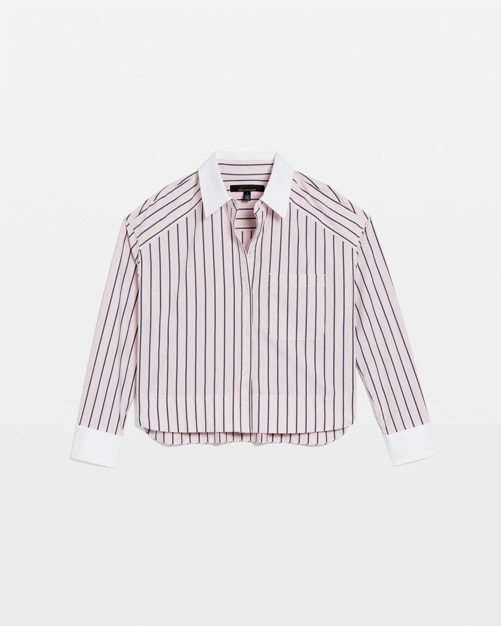 Petite Pocket Poplin Shirt