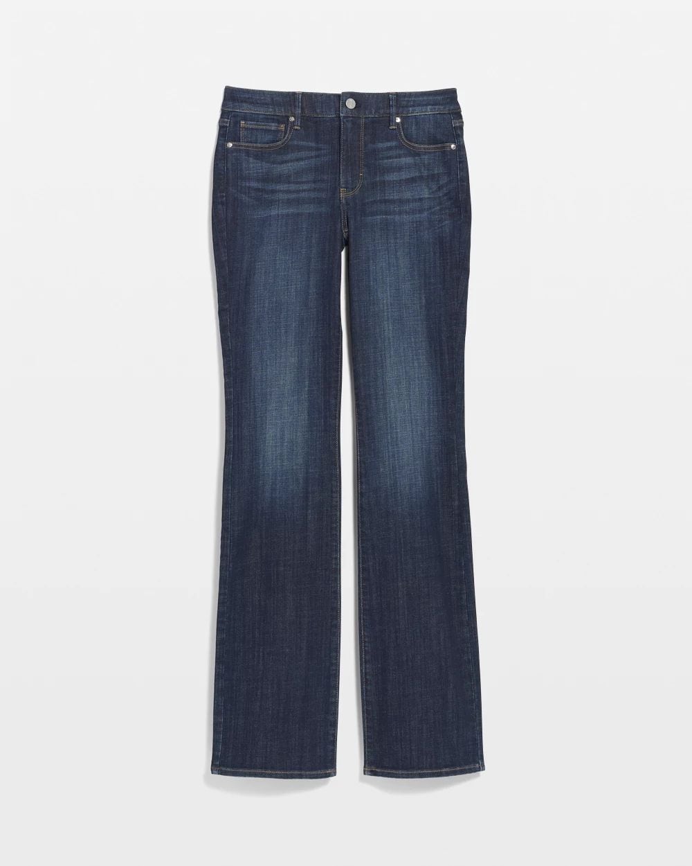 Petite Mid-Rise Bootcut Jeans
