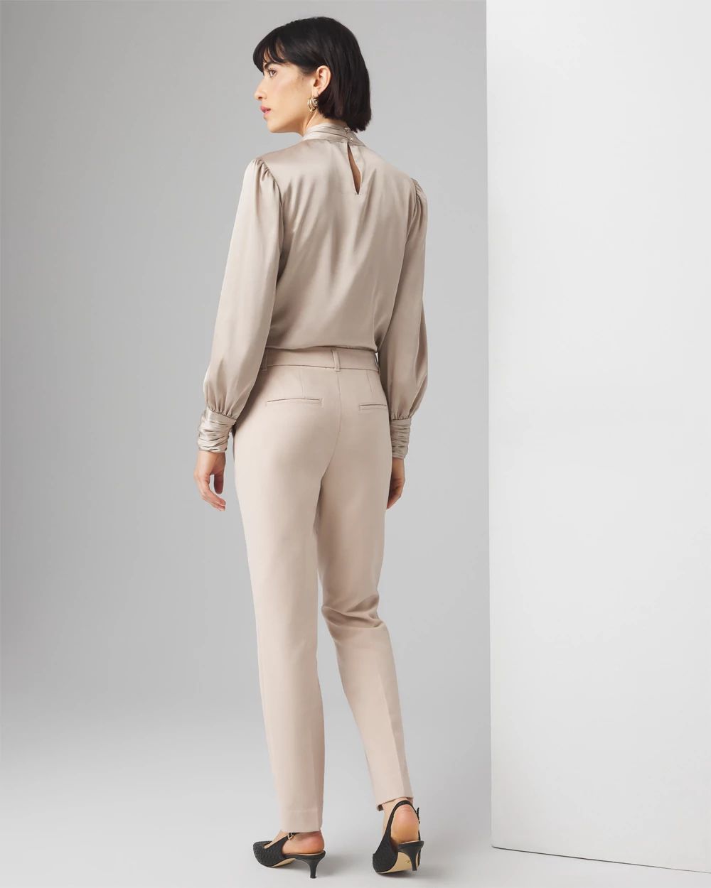 Slim Ankle Comfort Stretch Pants