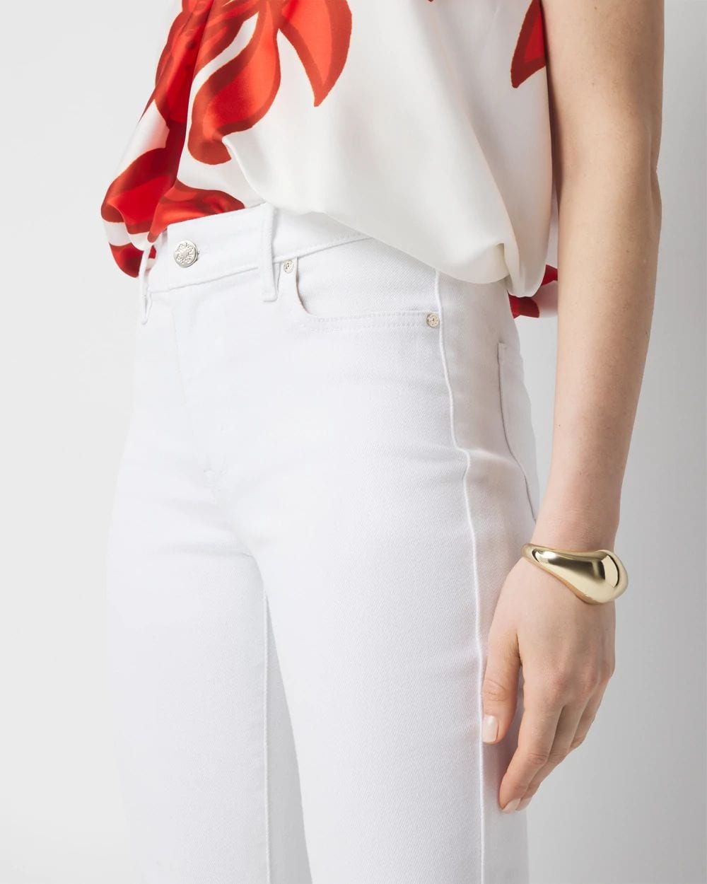 Mid-Rise Bootcut Jean