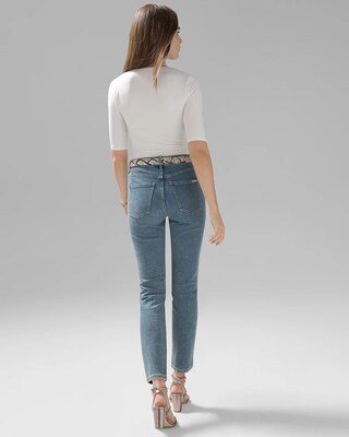 High-Rise Sculpt Straight Jeans