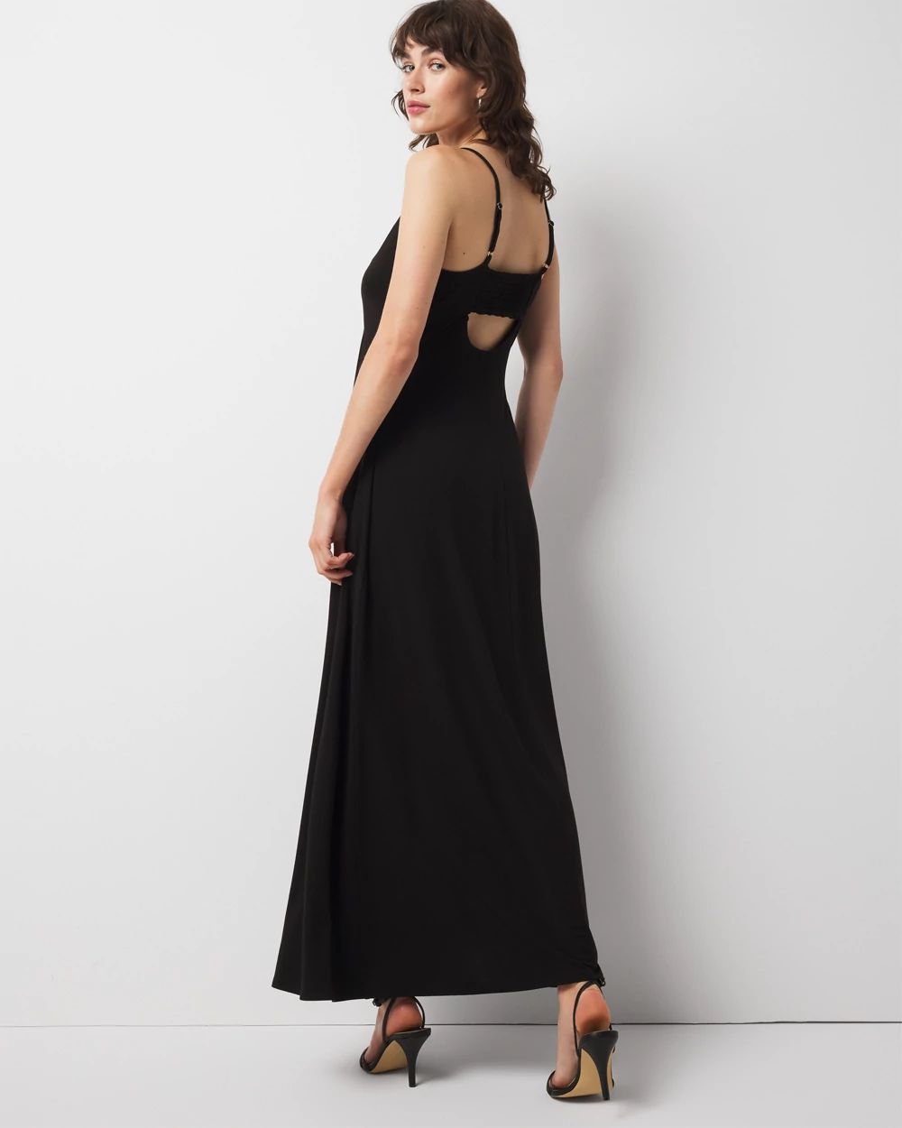 Hardware Jersey Maxi Dress
