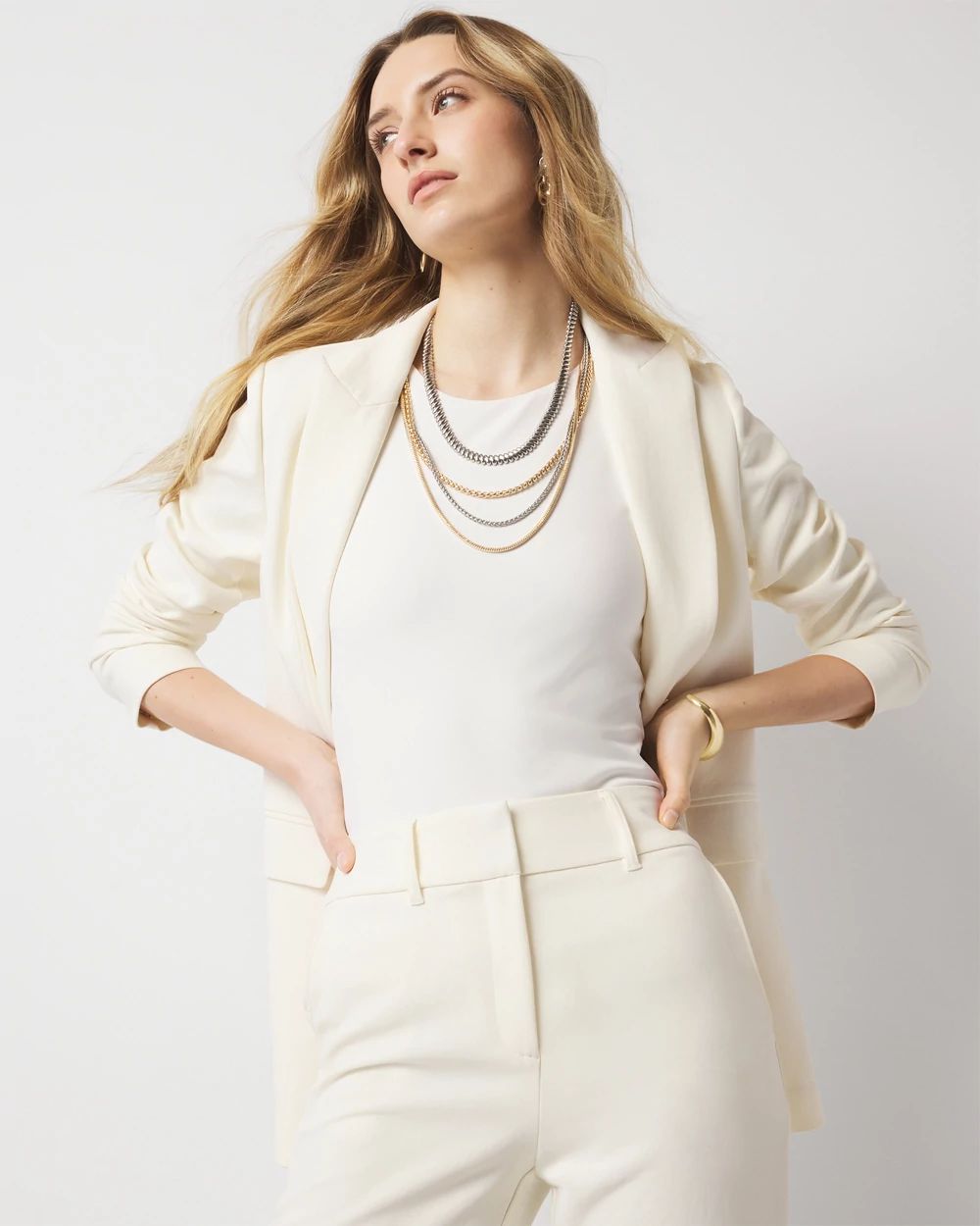 WHBM FORME™ All Ways Stretch High-Neck Bodysuit