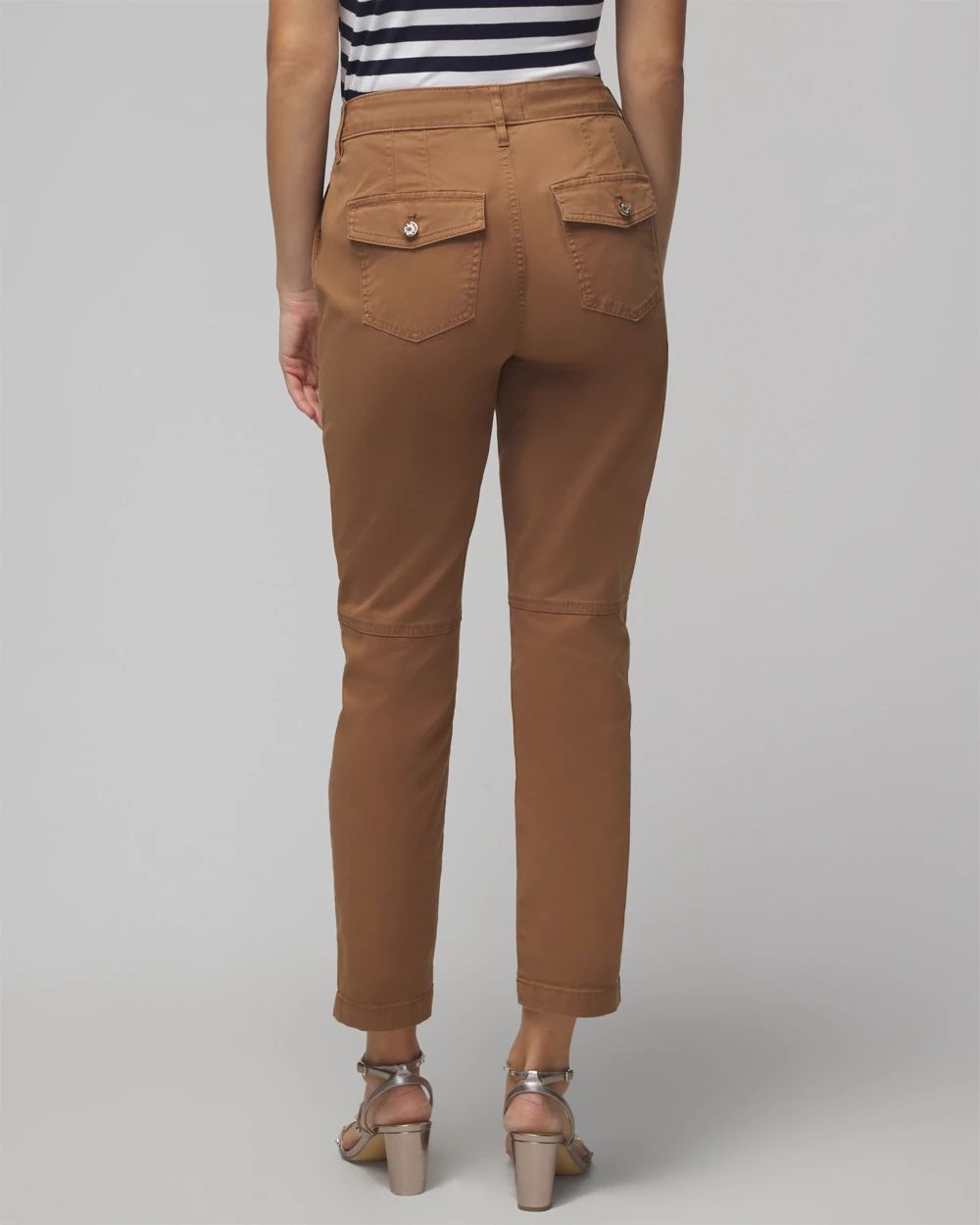 High-Rise Pret-A-Jet Slim Ankle Pants