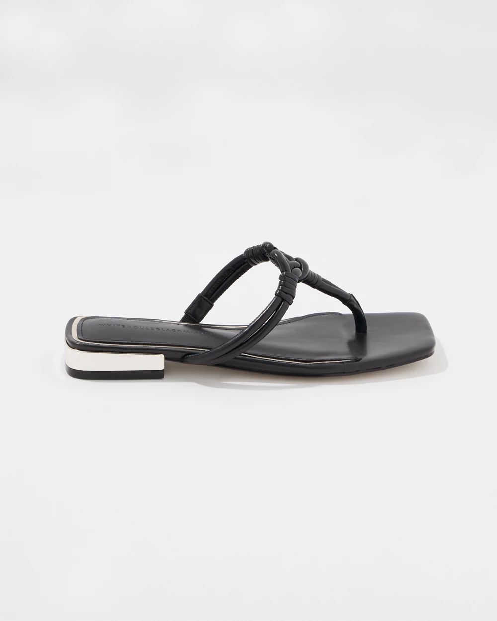 Knotted Flat Sandal