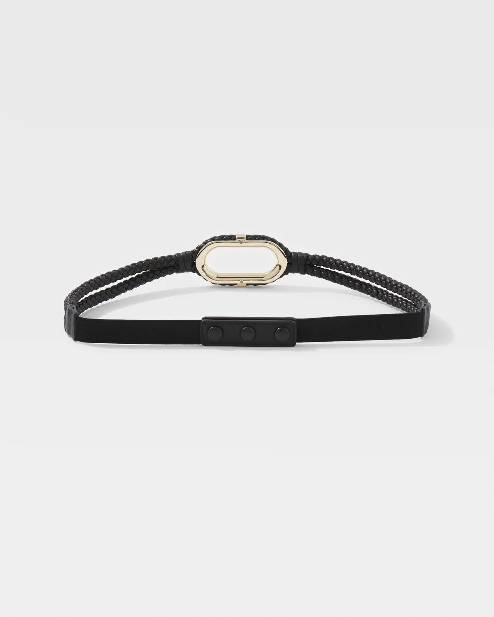 Braided Stretch Waist Belt