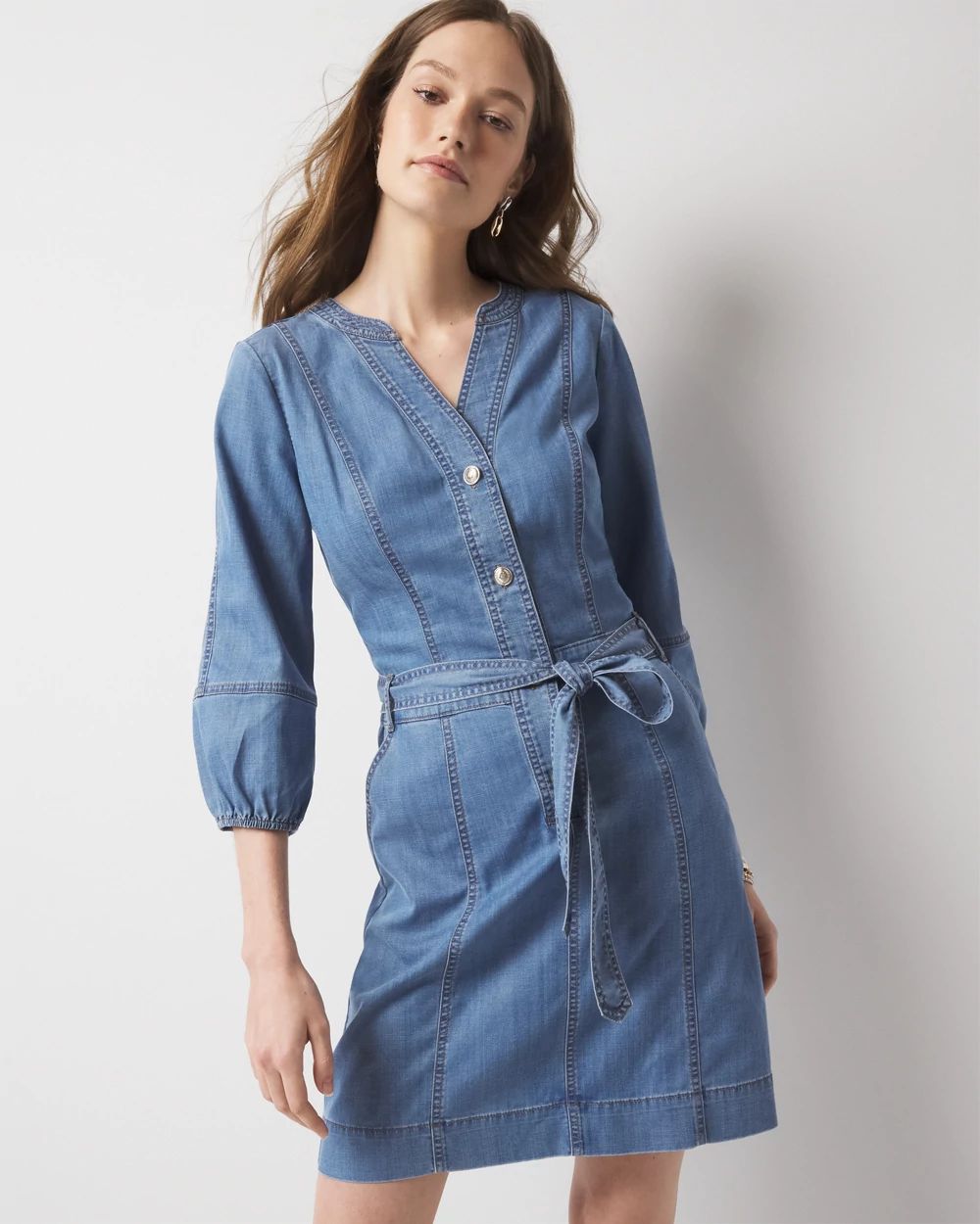Denim Mini Dress
