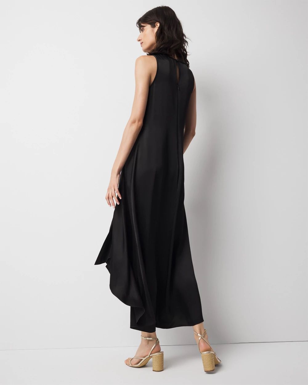 Satin Tank Maxi Dress