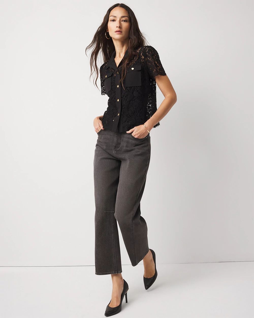 Extra High-Rise Barrel Jean