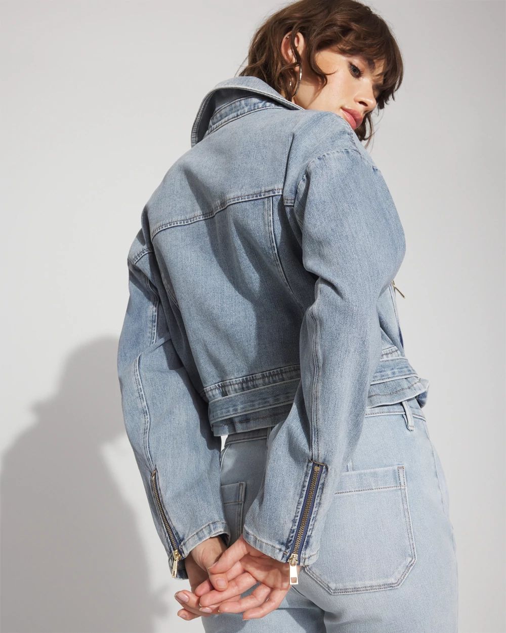 Denim Moto Jacket