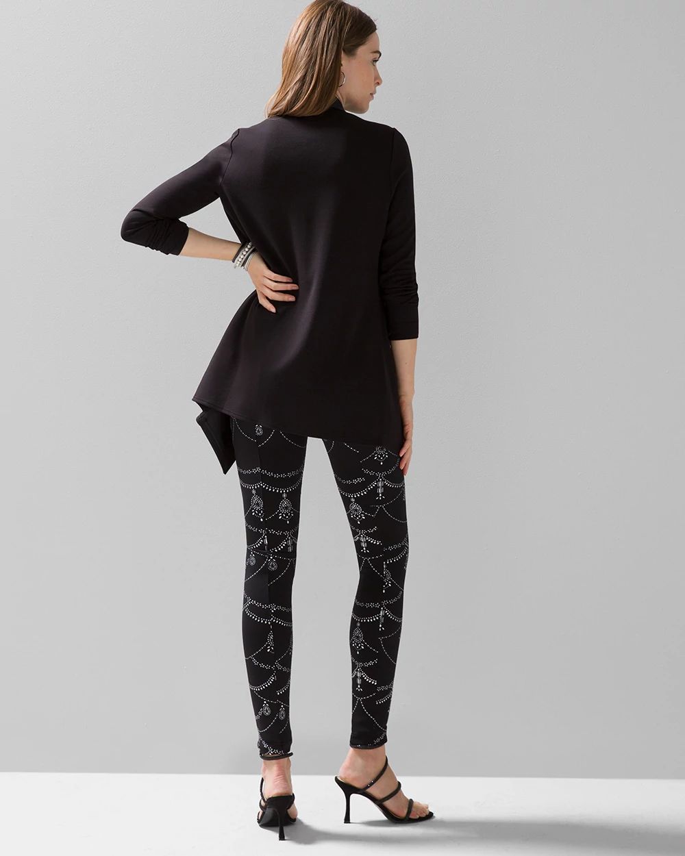 WHBM® Dew-Drop Print Runway Leggings