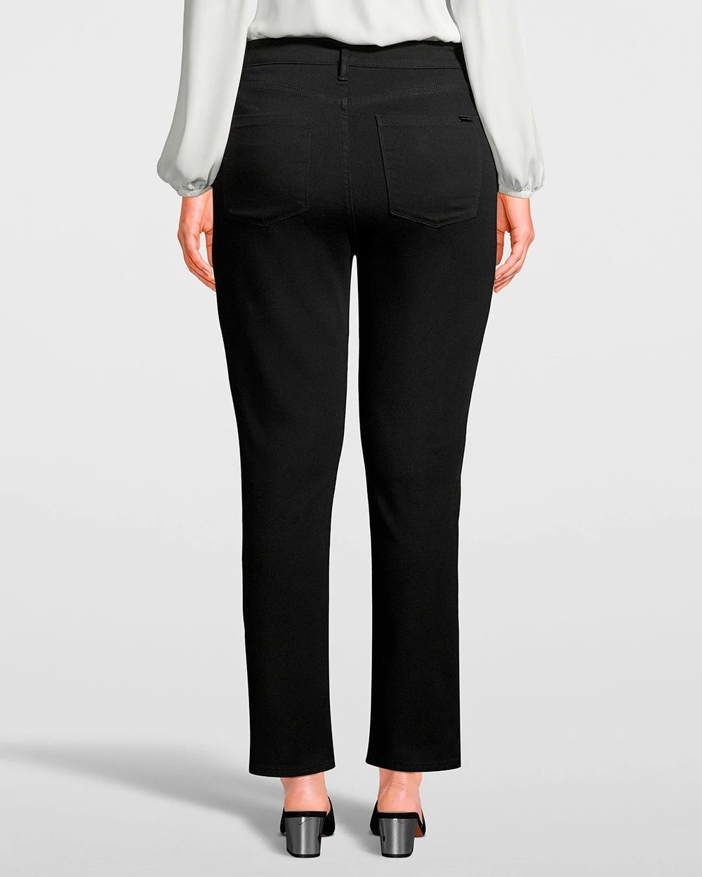 Curvy High-Rise Ultimate Sculpt Straight Crop Jeans