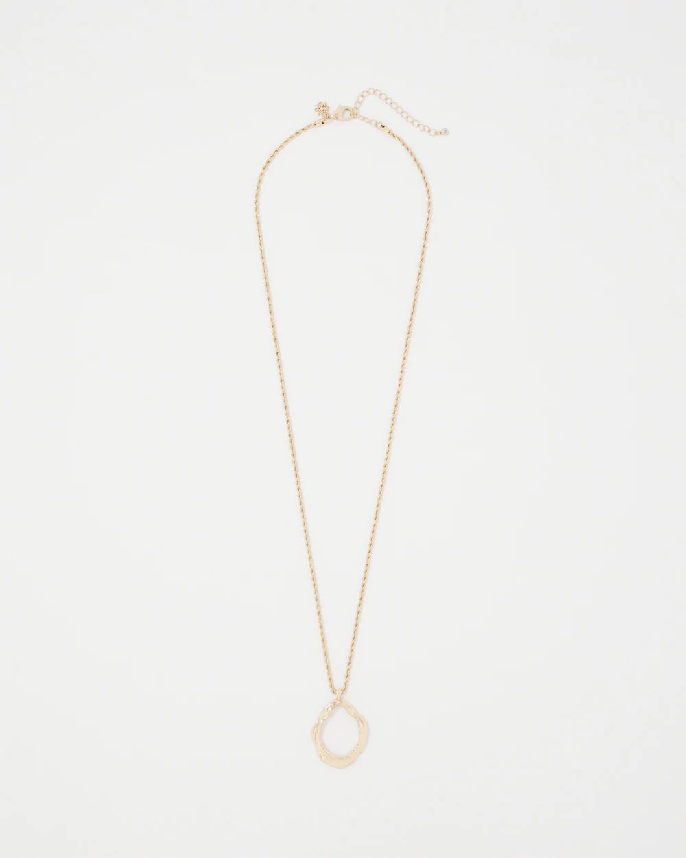 Sculptural Pendant Necklace