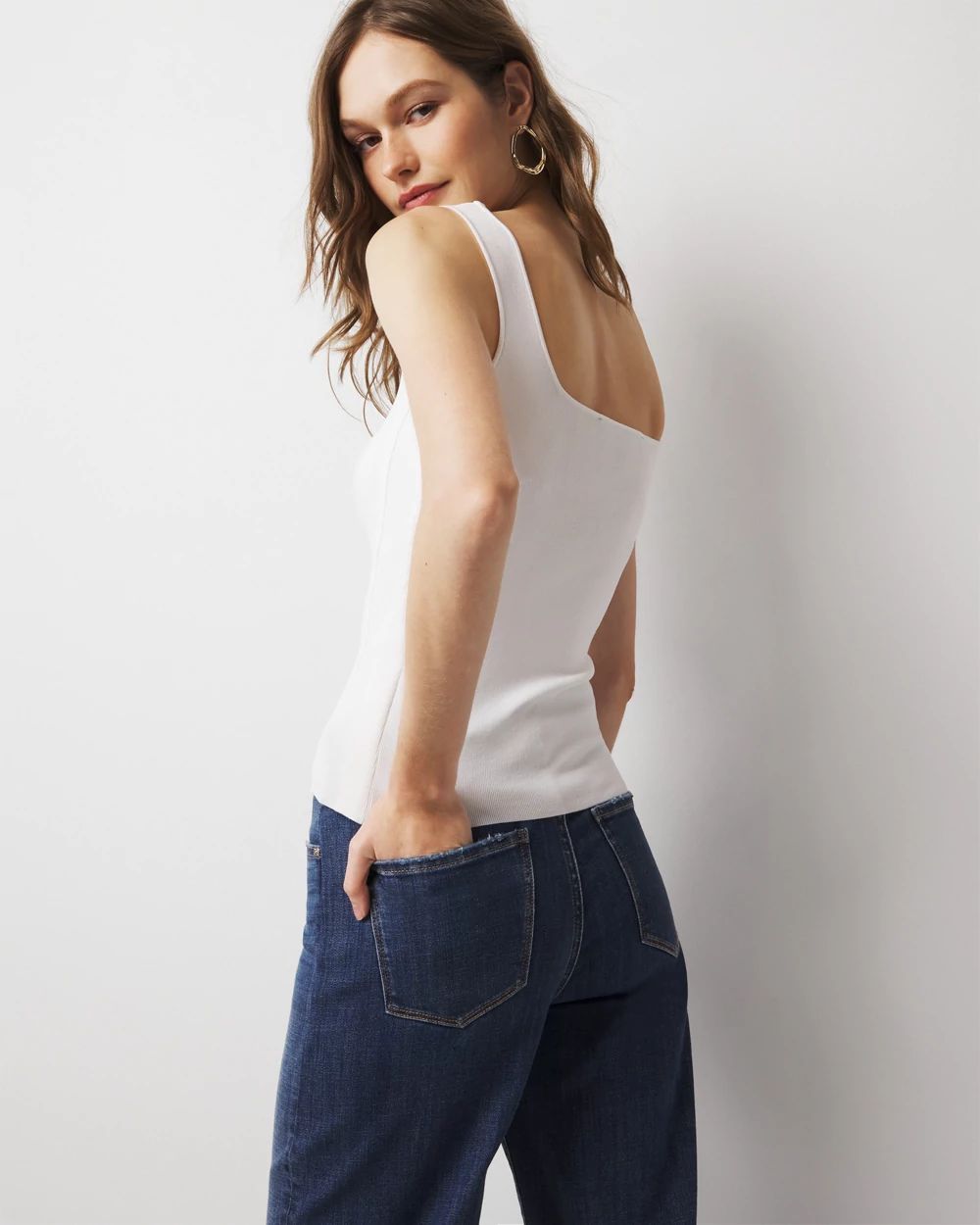 WHBM FORME™ Sculpt Stretch Sweater Corset