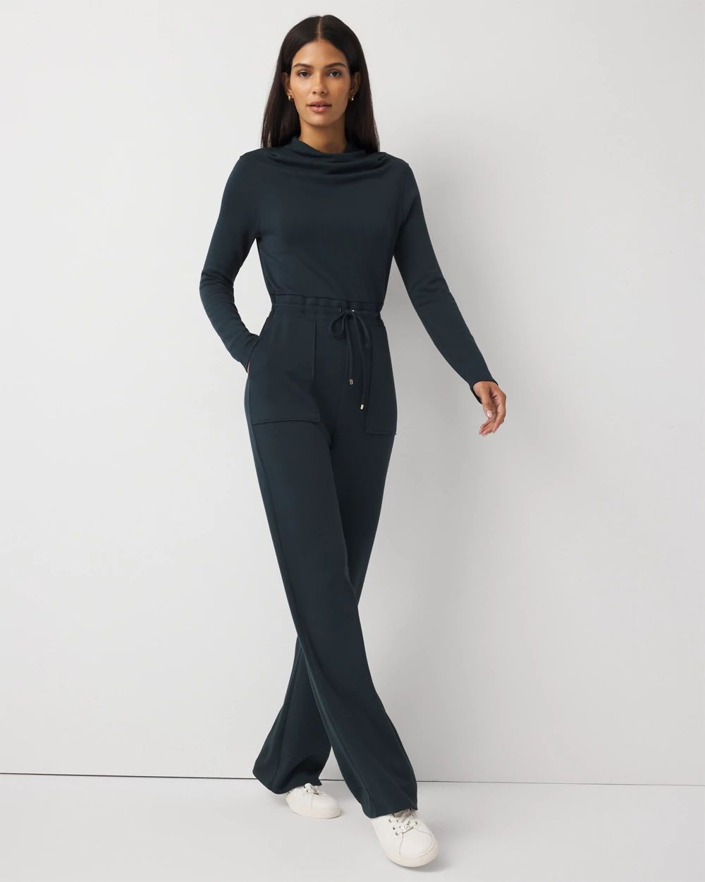Mockneck Jumpsuit